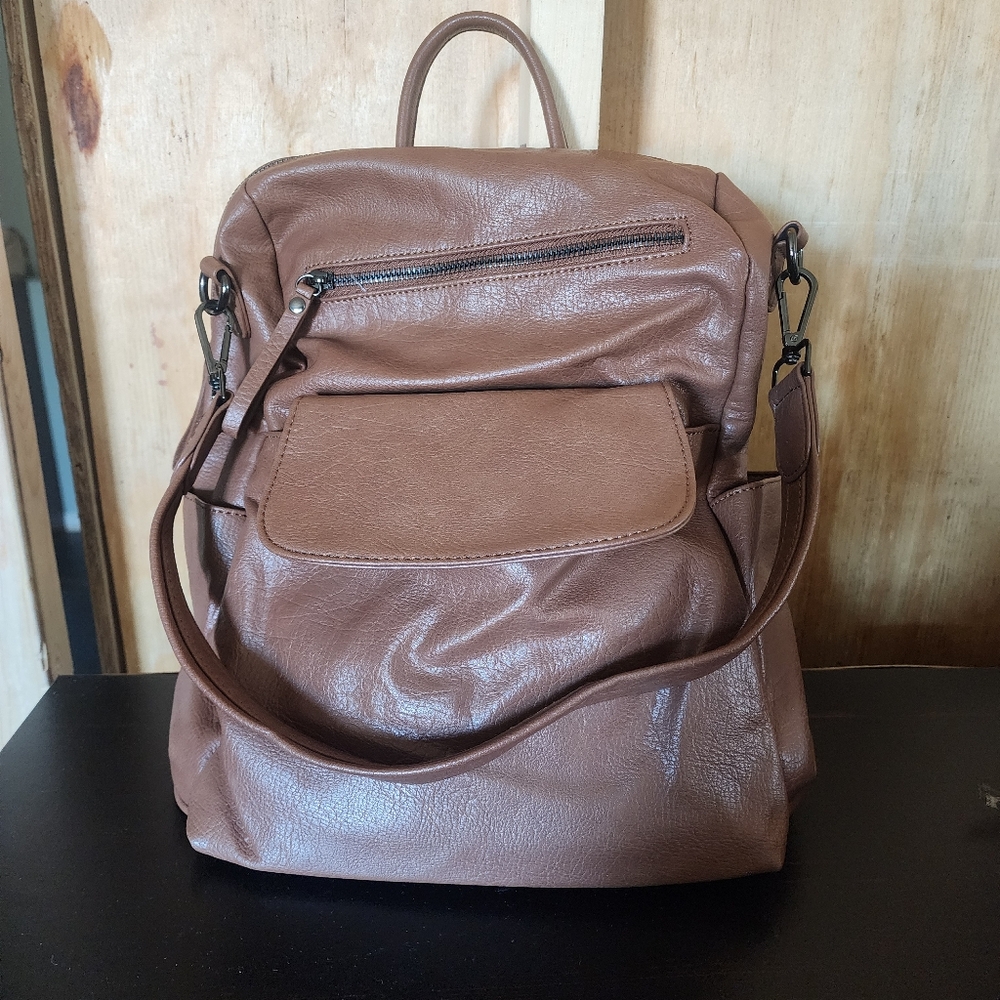 Brown Leather Women's Bag